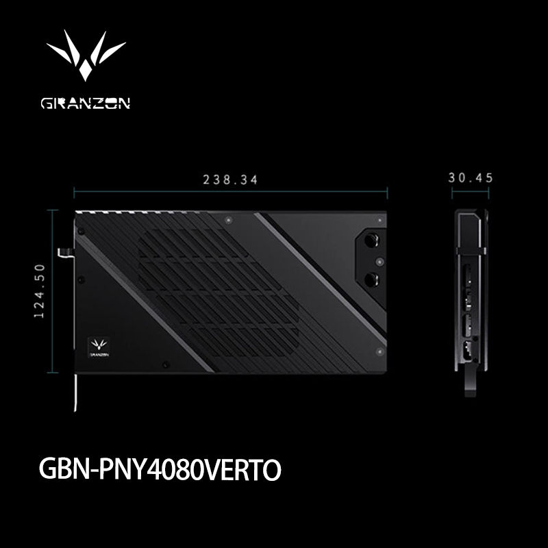 Granzon GBN-PNY4080VERTO bloc  - Rtx 4080 Water Cooling Block avis et prix